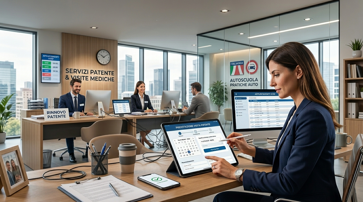 Rinnovo patente online Milano